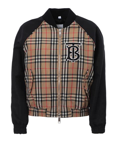 burberry bomber jacket herren|Burberry bomber jacket vintage.